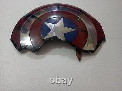 Réplique métallique de l'écusson brisé de Captain America Endgame, Avengers Reproduction