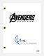 Robert Downey Jr Signé Autographed Avengers Endgame Movie Script Acoa Coa