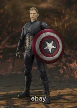 S. H. Figuarts Avengers Endgame Captain America (final Battle) Edition