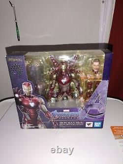 SH Figuarts Avengers Endgame Iron Man Mk-85 Édition de la Bataille Finale