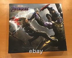 Signé X5 Avengers De Marvel Endgame L'art Du Film Couverture Rigide Slipcase