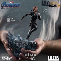 Statue Iron Studios Marvel Black Widow Avengers Endgame 1/10 en français