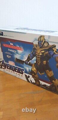 Statue de THANOS avec armure, bataille du film Avengers Endgame 41 cm