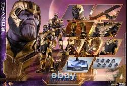 Thanos Avengers Endgame 1/6 Action Figurine Hot Toys Mms529 Utilisé Avecbox