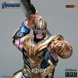 Thanos Deluxe Light-up Statue Avengersend Game Iron Studios Bds 110 (us)nouveau