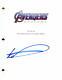 Winston Duke A Signé L'autographe Du Script Du Film Avengers Endgame M'baku Black Panther